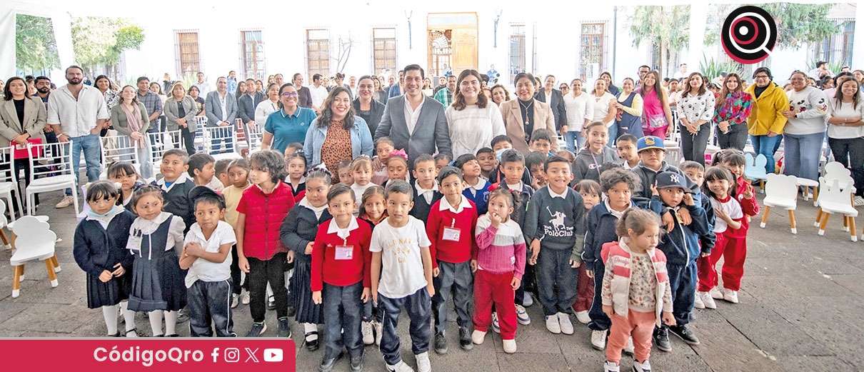 Entrega Monsalvo bibliotecas móviles a preescolares