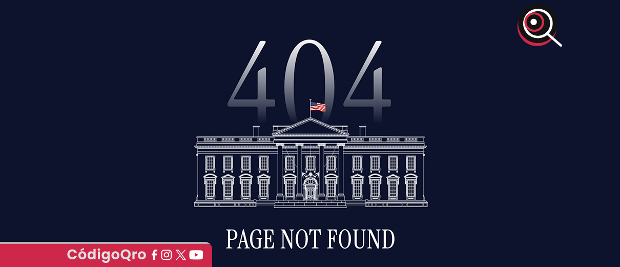 Trump cierra la página web y las redes sociales de la Casa Blanca en español