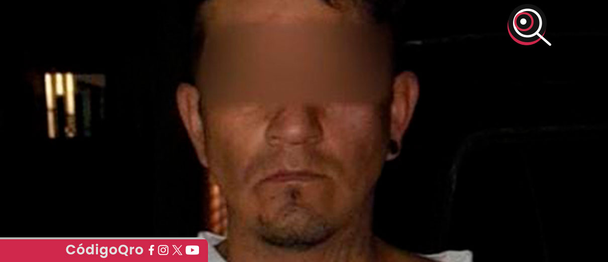 Poes detiene a hombre con 50 microbolsas de aparente metanfetamina