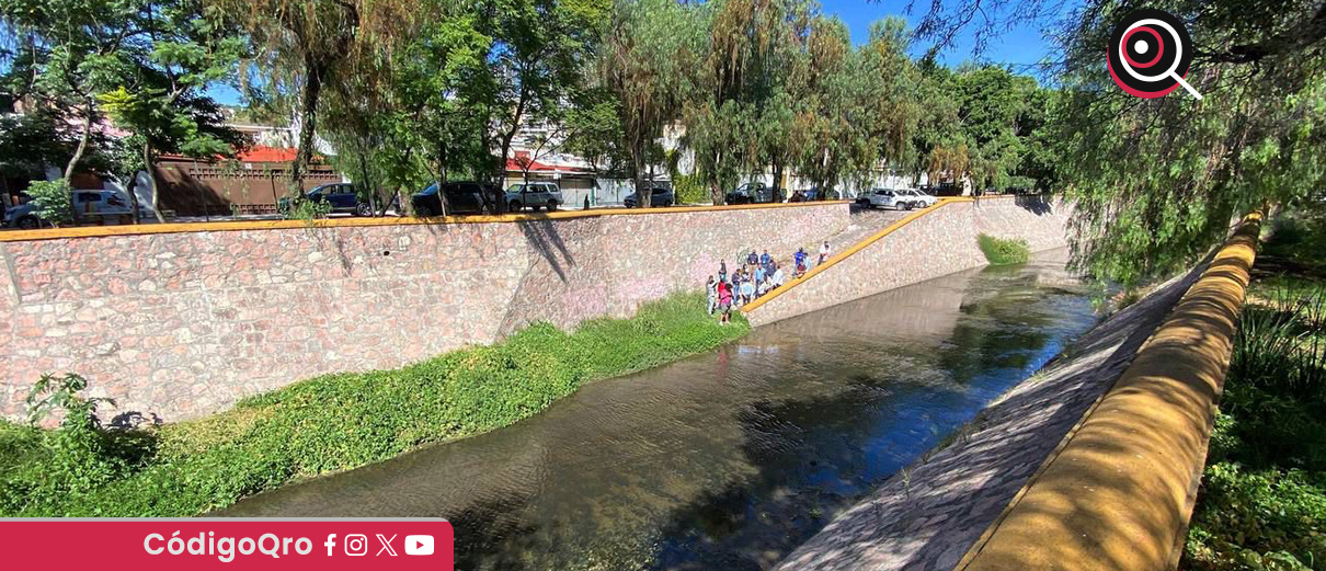 CEA suma esfuerzos para combatir la contaminación del río Querétaro