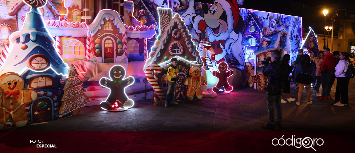 Espectáculos infantiles se presentan en la Villa Navideña del SEDIF
