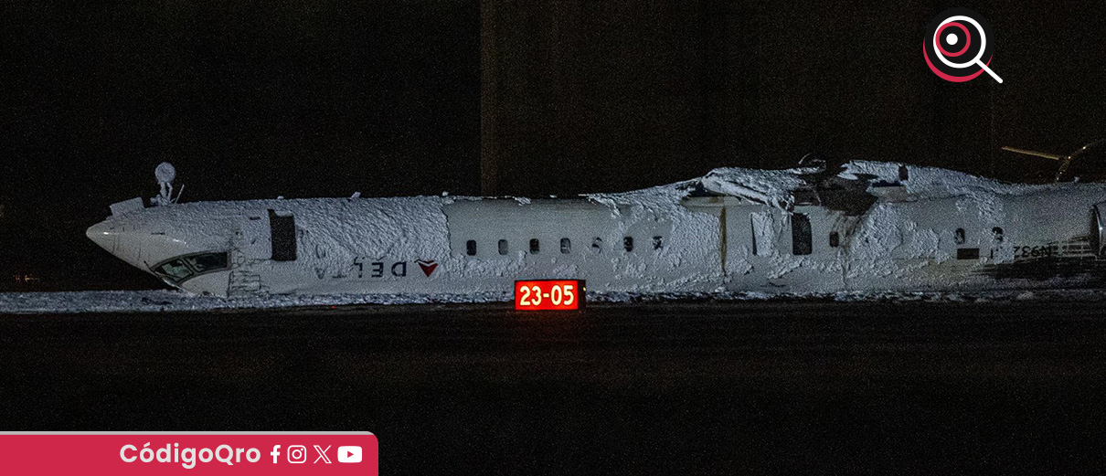 Accidente de avión en Toronto deja 18 personas lesionadas