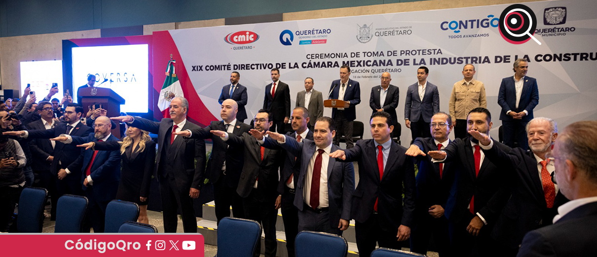 Álvaro Ugalde, nuevo presidente de la CMIC; sustituye a Óscar Hale