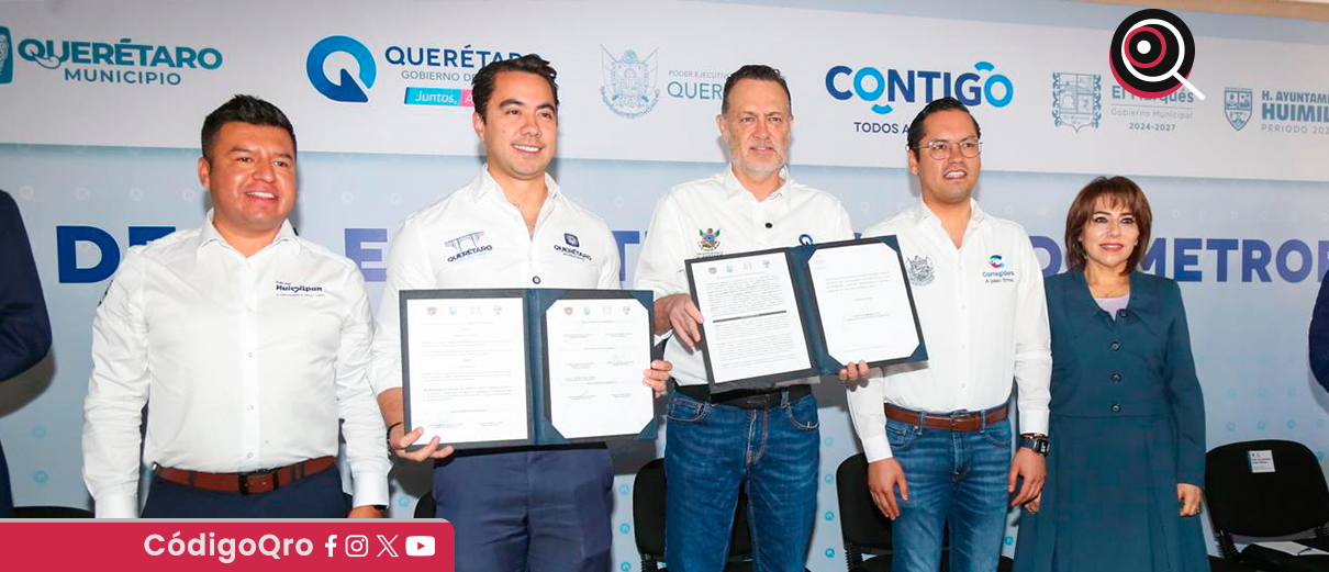 Querétaro, El Marqués, Corregidora y Huimilpan crean cabildo metropolitano