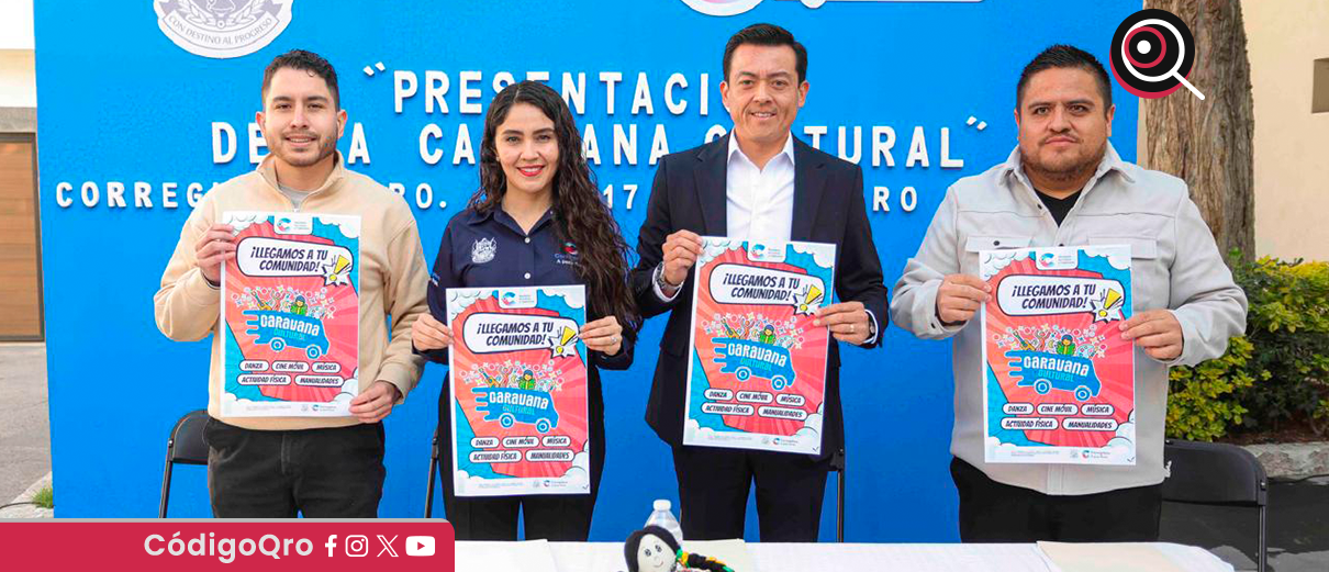 Realizarán la Caravana Cultural en Corregidora para acercar el arte 