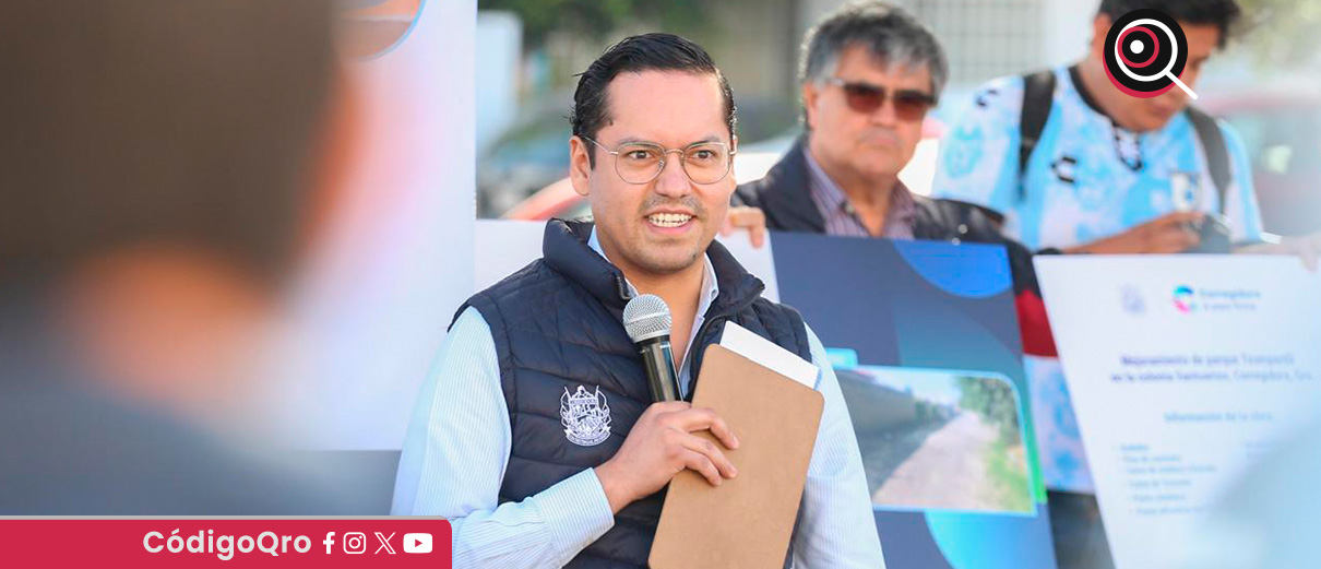 Chepe Guerrero entrega obras sociales en Santuarios Residencial