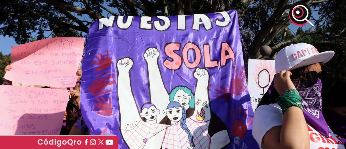Colectivo feminista anuncia séptima marcha por el 8M