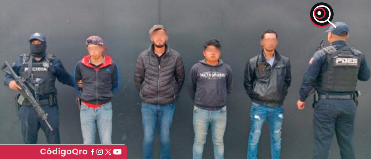 En Colón, Policía Estatal asegura predio con plataformas robadas