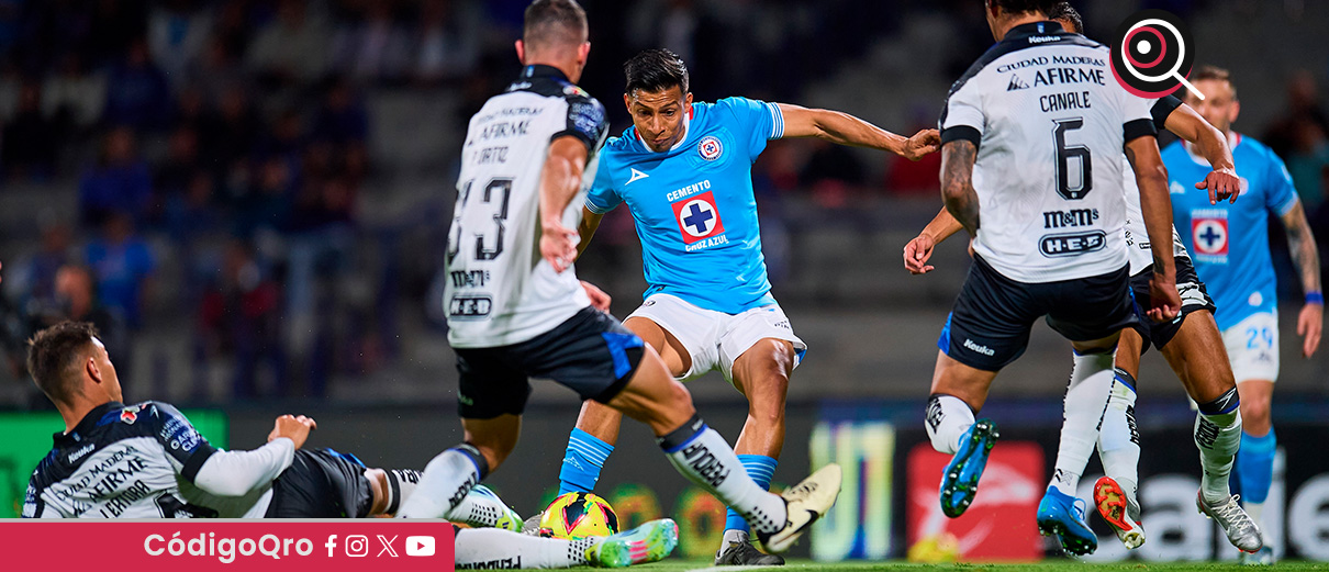 Agónico triunfo de Cruz Azul contra Gallos Blancos