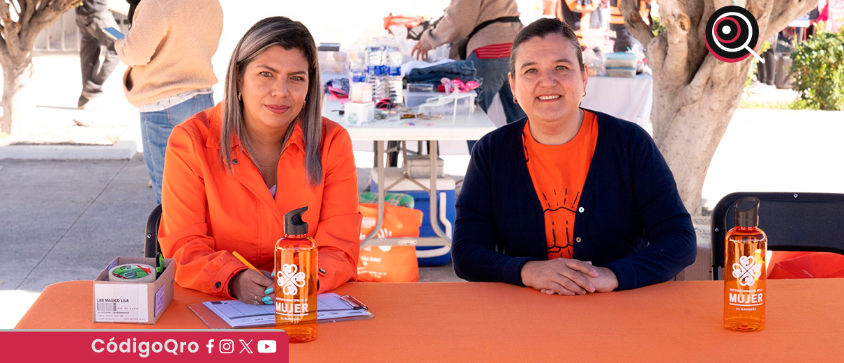 El Marqués realiza Jornada Naranja en Residencial del Parque