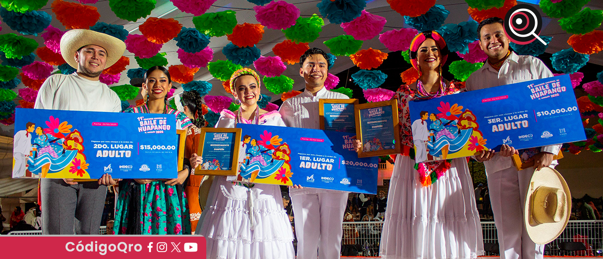 El Marqués celebró Concurso Nacional de Baile de Huapango