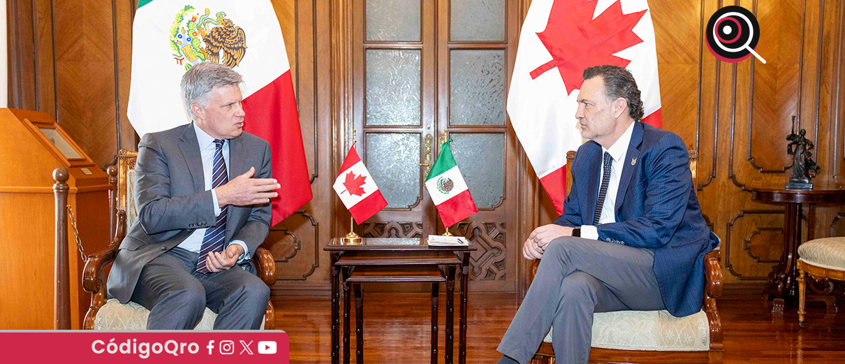 Gobernador de Querétaro fortalece vínculos con Canadá