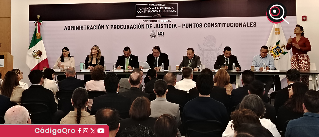 Inicia discusión de la reforma judicial local