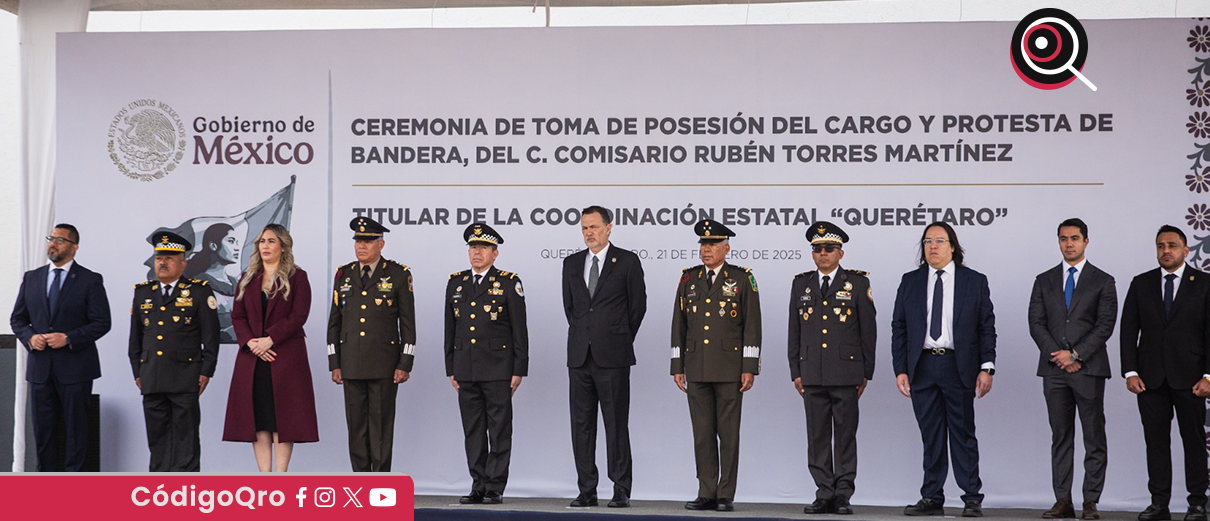 Mauricio Kuri asiste a toma de protesta del coordinador estatal de la GN