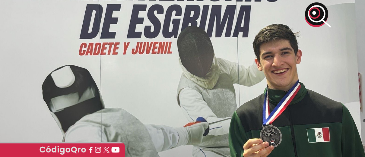 Primer esgrimista queretano en Juegos Panamericanos Junior