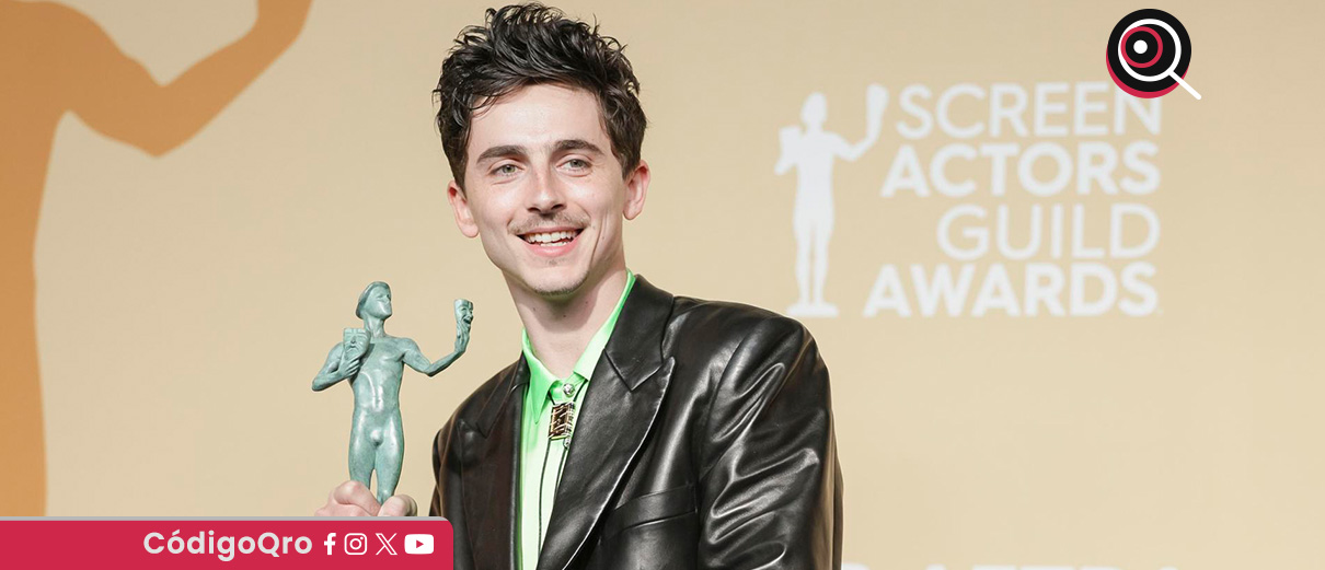 “Cónclave” y Timothée Chalamet triunfan en los SAG