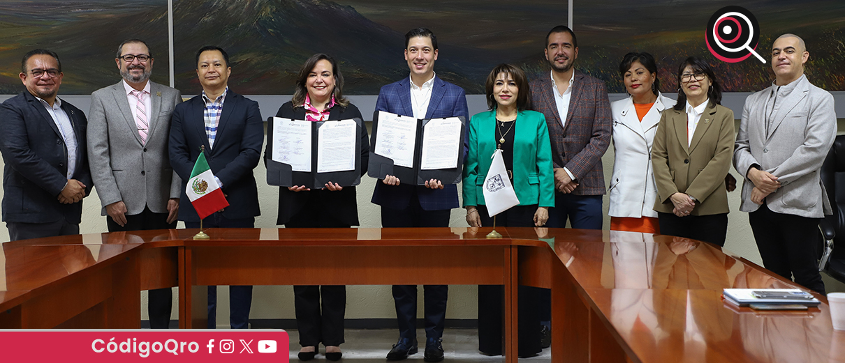 UAQ firma convenio de colaboración con El Marqués