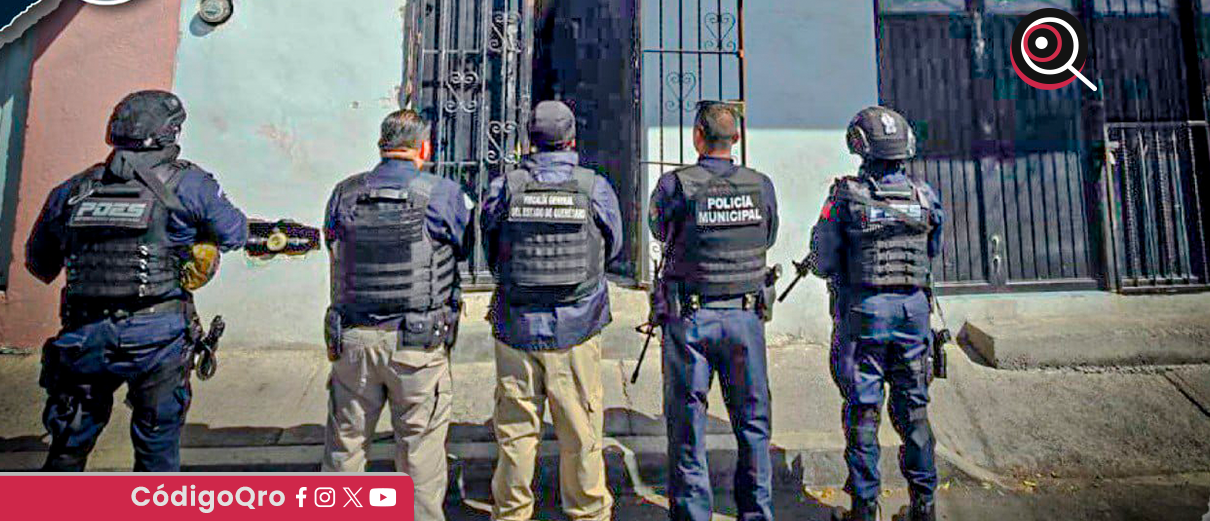 Tras cateos, detienen a 16 personas y aseguran armas