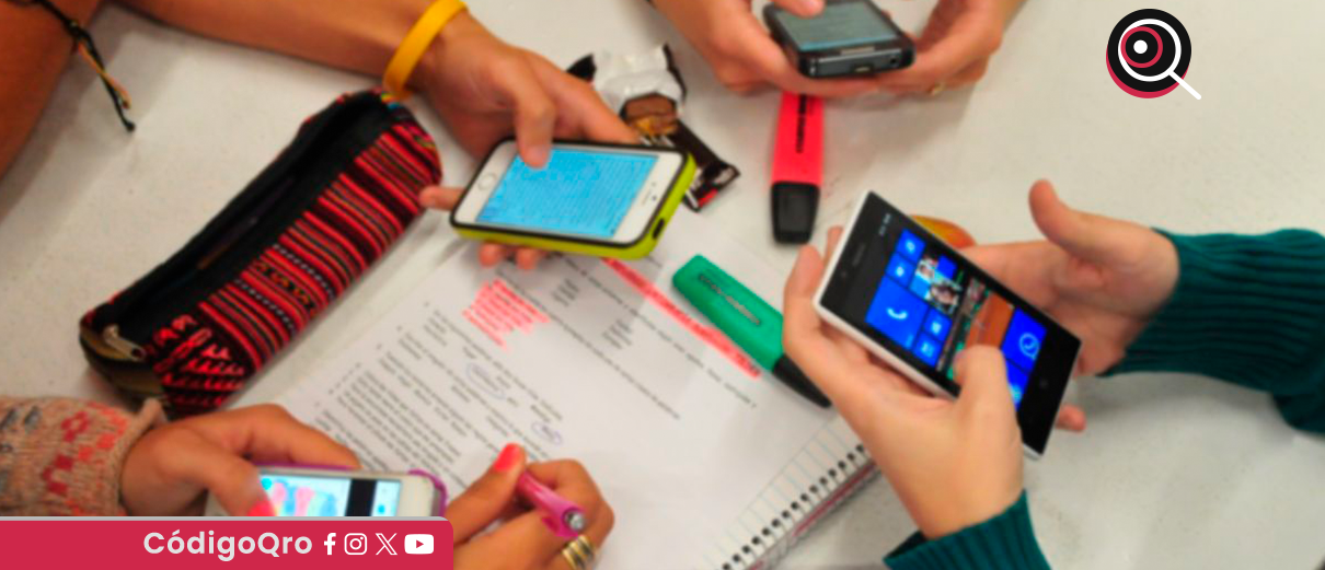 Prohibición de celulares en escuelas se discutirá con la SIPINNA