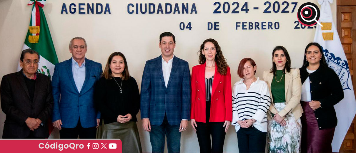 Presentan Agenda Ciudadana 2024-2027 en El Marqués