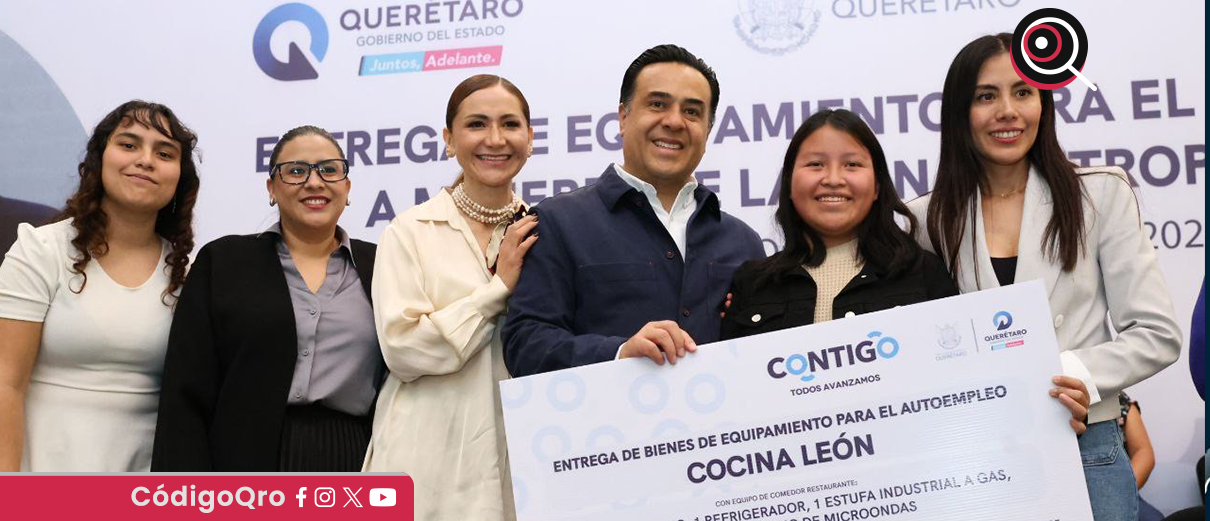 Entregan equipamiento para el autoempleo a mujeres de tres municipios