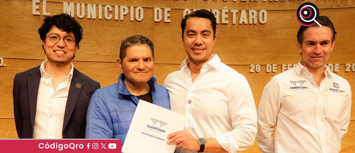 Entregan 172 escrituras públicas en beneficio de las familias queretanas