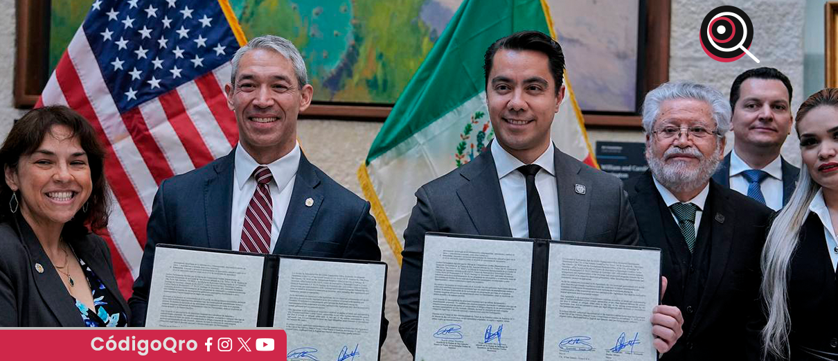 Felifer firma hermanamiento entre Querétaro y San Antonio