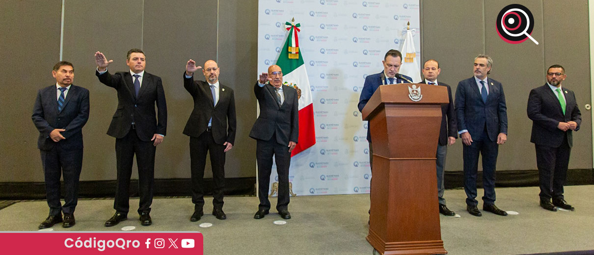 Rinden protesta nuevos titulares de la SDUOP y la Secretaría Particular