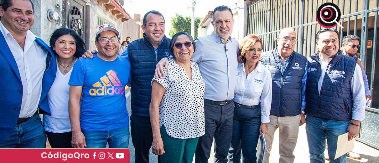 Kuri entrega obras de mejoramiento urbano en la zona centro de SJR