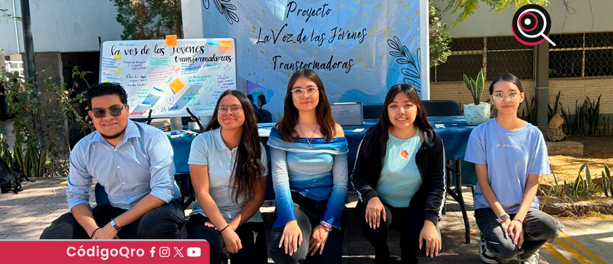Estudiantes de la UAQ aplican proyecto en apoyo a sobrevivientes de violencia
