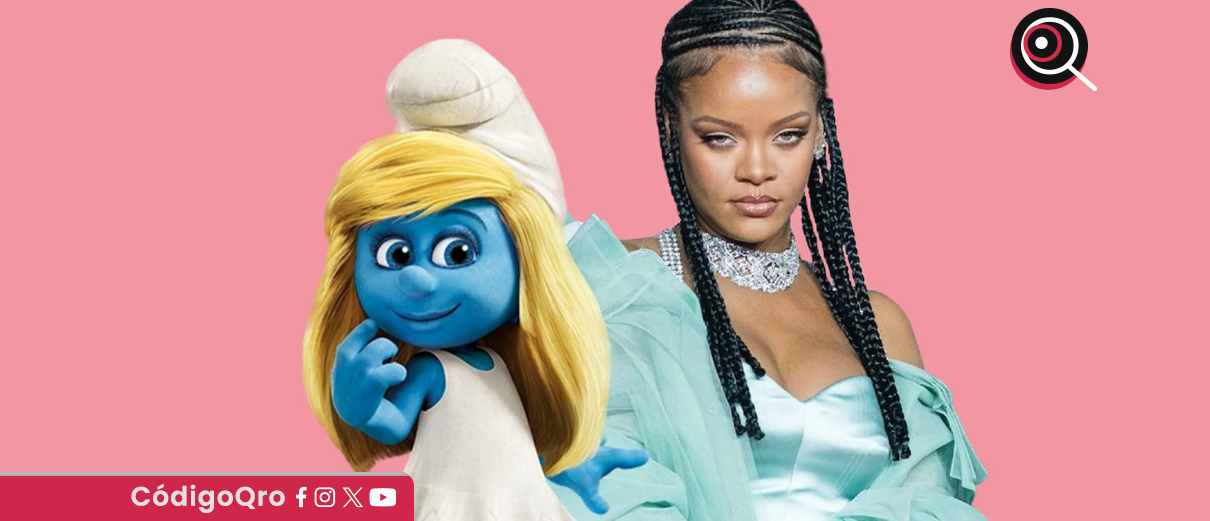 Rihanna da vida a Pitufina en la nueva aventura de "Los Pitufos"