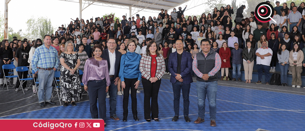 Supervisan obras en Prepa Norte de la Escuela de Bachilleres UAQ