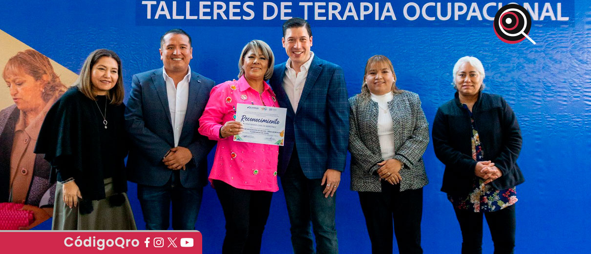 Concluyen talleres de terapia ocupacional en El Marqués con más de mil beneficiarios