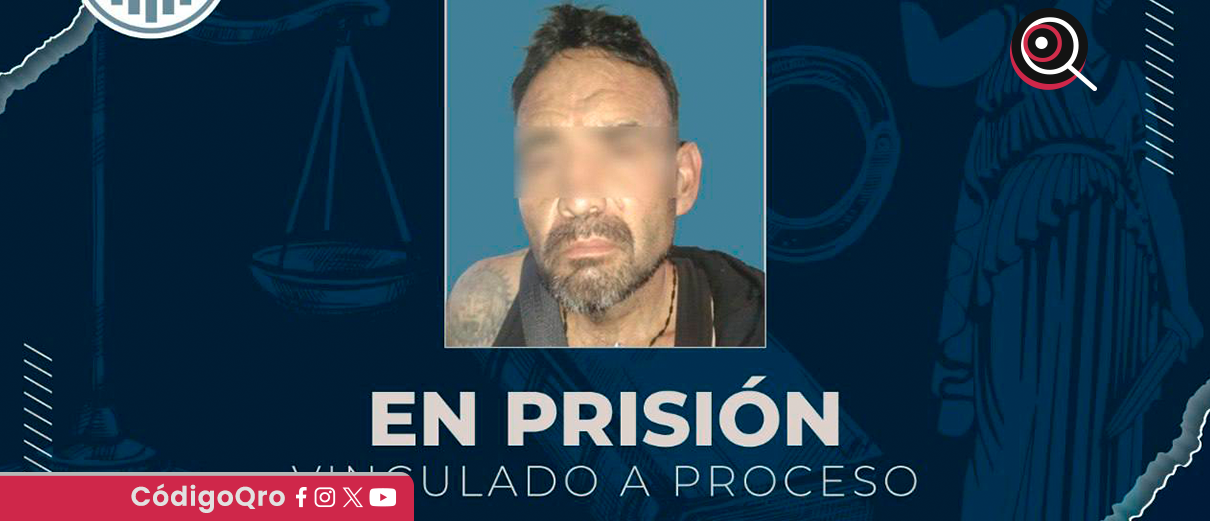 Vinculan a proceso a sujeto por feminicidio y homicidio en grado de tentativa