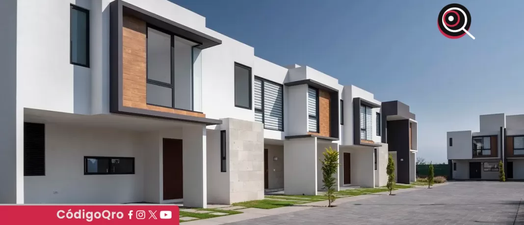 En Querétaro, el Infonavit construirá 16 mil viviendas, que generarán 62 mil empleos directos; además de que 64 mil personas podrán ser beneficiadas en sus créditos, anunció la presidenta Claudia Sheinbaum. Foto: Especial