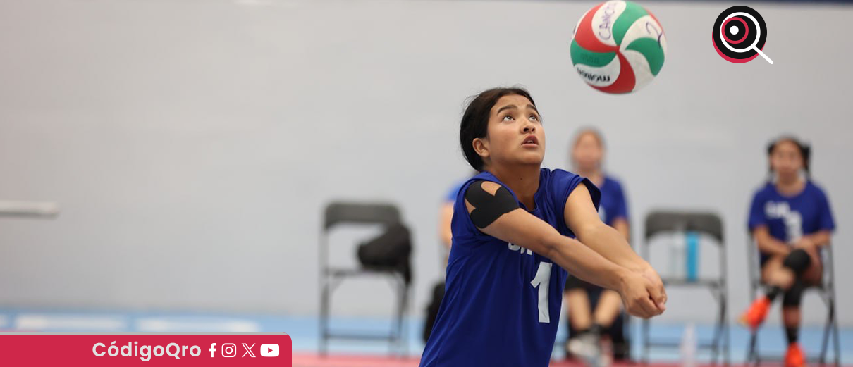 Voleibol de sala, apuesta queretana para los Nacionales Conade 2025