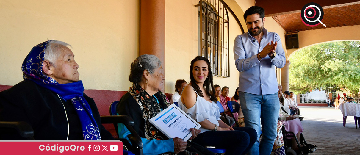 Agustín Dorantes visita comunidad de La Tortuga, Tequisquiapan
