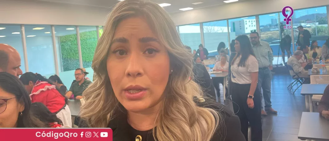 La presidenta de la Mesa Directiva del Congreso estatal, Andrea Tovar, dijo que la reforma judicial local no cumplirá con el plazo constitucional del 14 de marzo, ya que está en proceso de dictaminación en comisiones. Foto: Berenice Santos