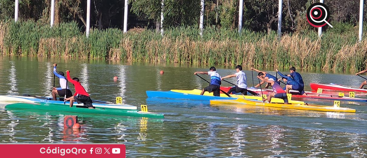 Canoístas queretanos obtienen tercer lugar nacional