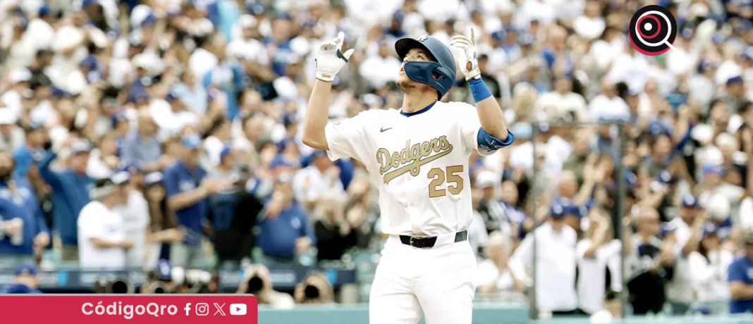 La novena angelina se apoyó en los cuadrangulares de Tommy Edman, Teoscar Hernández y Shohei Ohtani para darle forma a la primera victoria ante su afición. Foto: Agencia EFE