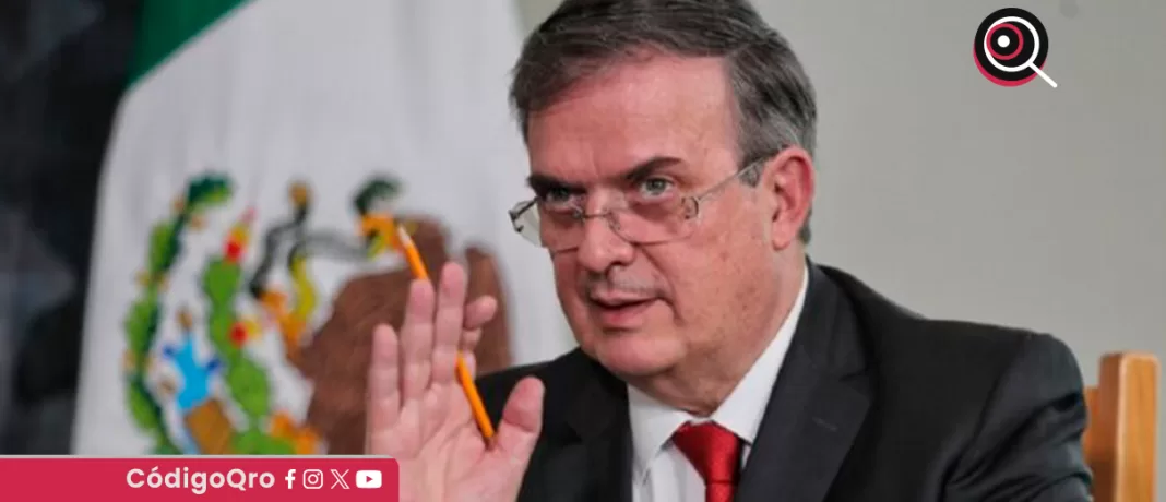 El secretario de Economía, Marcelo Ebrard, informó que este jueves el Gobierno de México negocia un mejor trato arancelario para autopartes exportadas a EUA. Foto: Especial