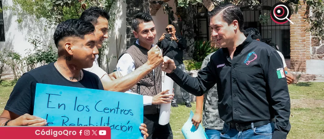 El presidente municipal de El Marqués, Rodrigo Monsalvo. afirmó que impulsará la regulación de centros de rehabilitación. Foto: Especial