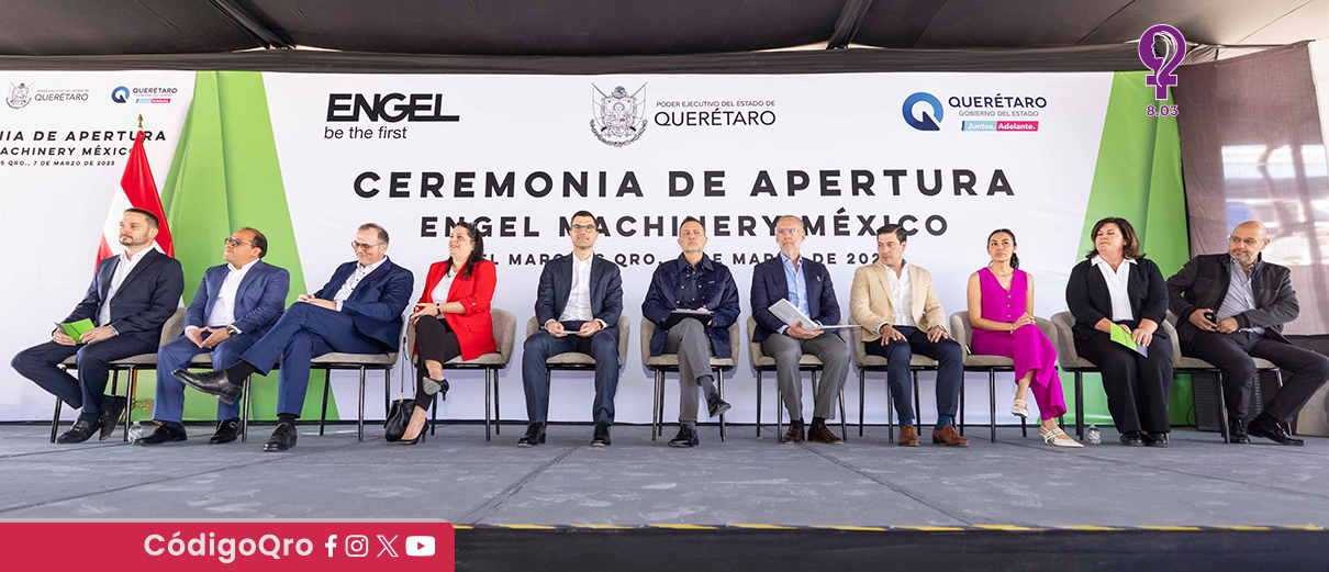 Kuri encabeza apertura de expansión de empresa austríaca en Querétaro