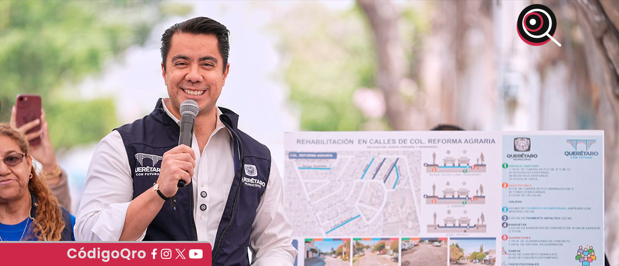 Felifer entrega obras sociales en colonia Reforma Agraria