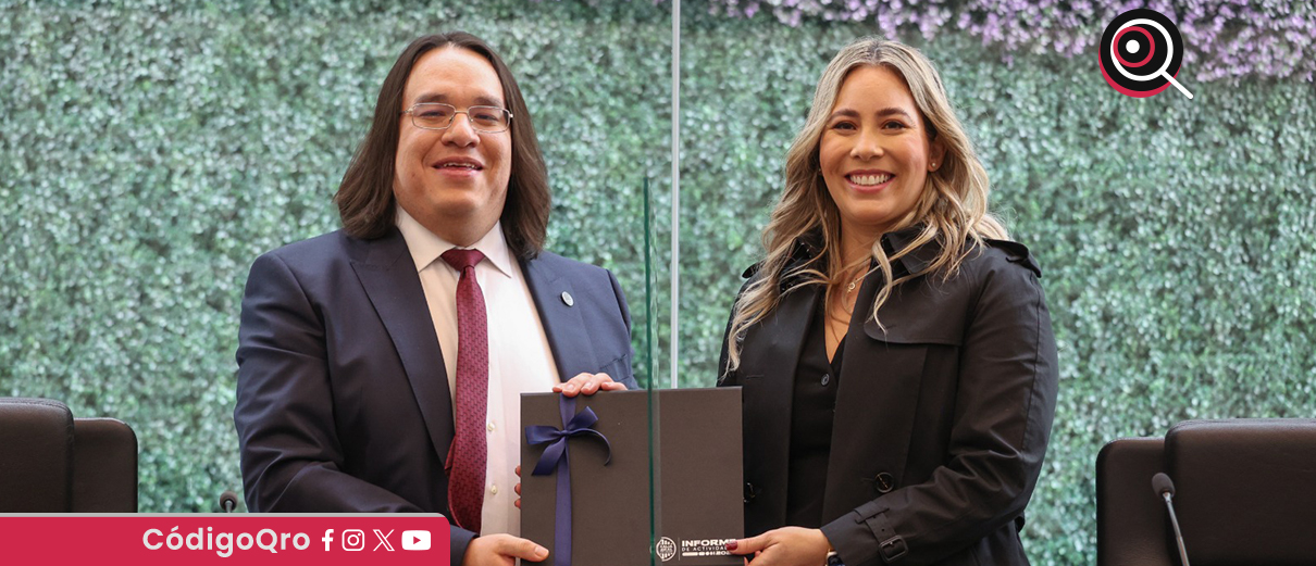 Fiscal general rinde informe anual ante Congreso Local