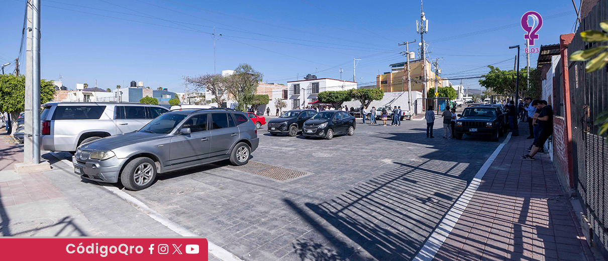 Kuri entrega obras de rehabilitación en colonia La Moderna