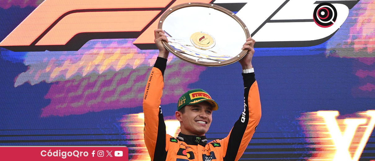 Lando Norris gana un accidentado Gran Premio de Australia