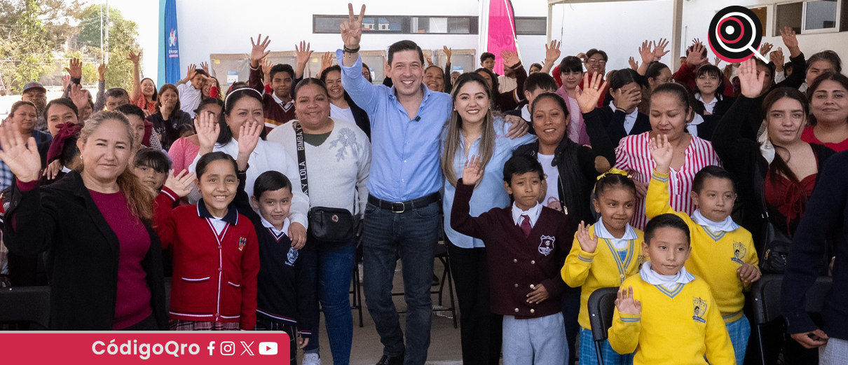 Refuerzan la educación de El Marqués con apoyos y equipamiento escolar