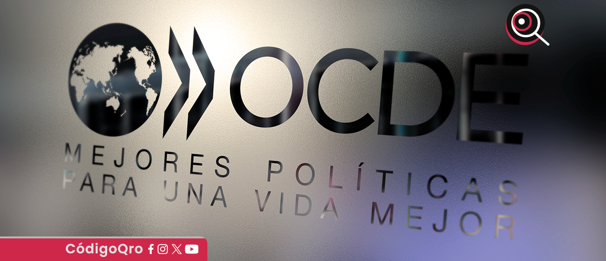 OCDE anticipa recesión para México en 2025 y 2026 por impacto de aranceles