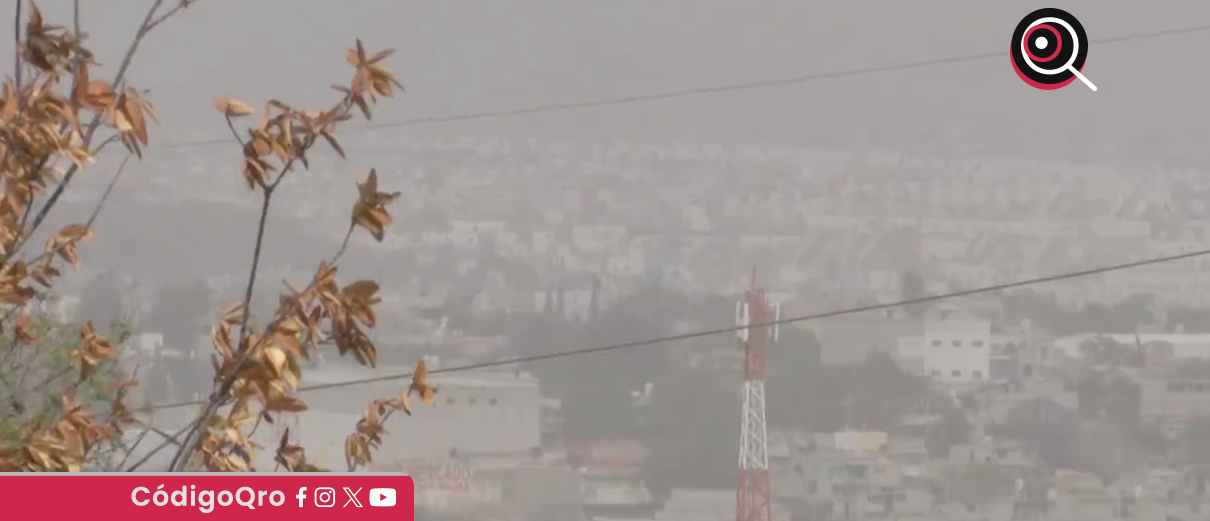 Por partículas de polvo, emiten recomendaciones en Querétaro